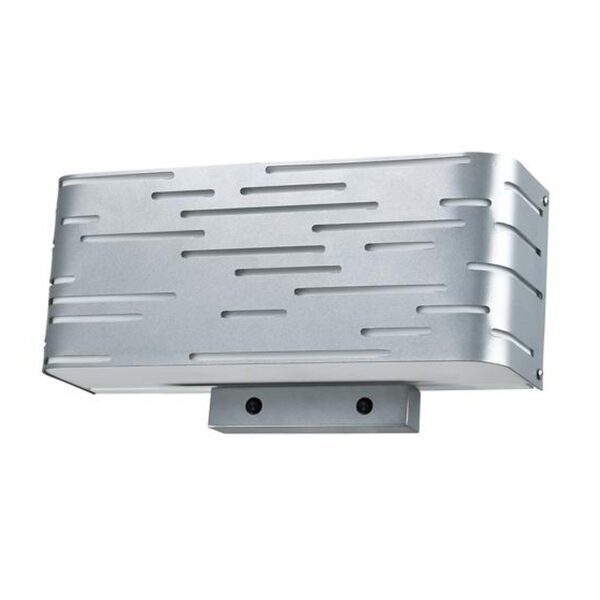 Queen Headboard Sconce | 4 x E26 | Metal & Acrylic | Silver Finish | Dual Switch
