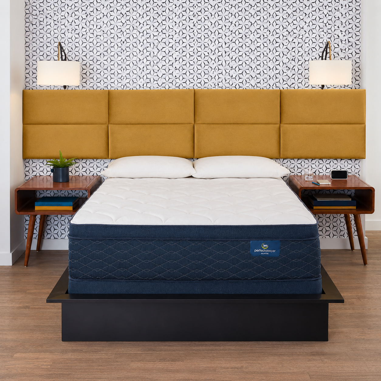 1 Cheshire Elite IV Euro Pillow Top - Image 1