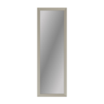 Fornari Antique Silver 20"W x 60"H Non-Beveled Full Length Mirror