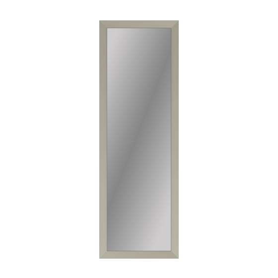 1 Fornari Antique Silver 20"W x 60"H Non-Beveled Full Length Mirror - Image 1