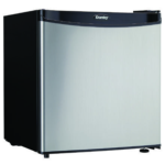 Danby 1.6 cu. ft. Compact Fridge Stainless Look | Automatic Defrost | ENERGY STAR Certified | Brand Approved