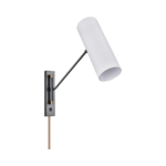 Black & Brass Long Arm Wall Sconce