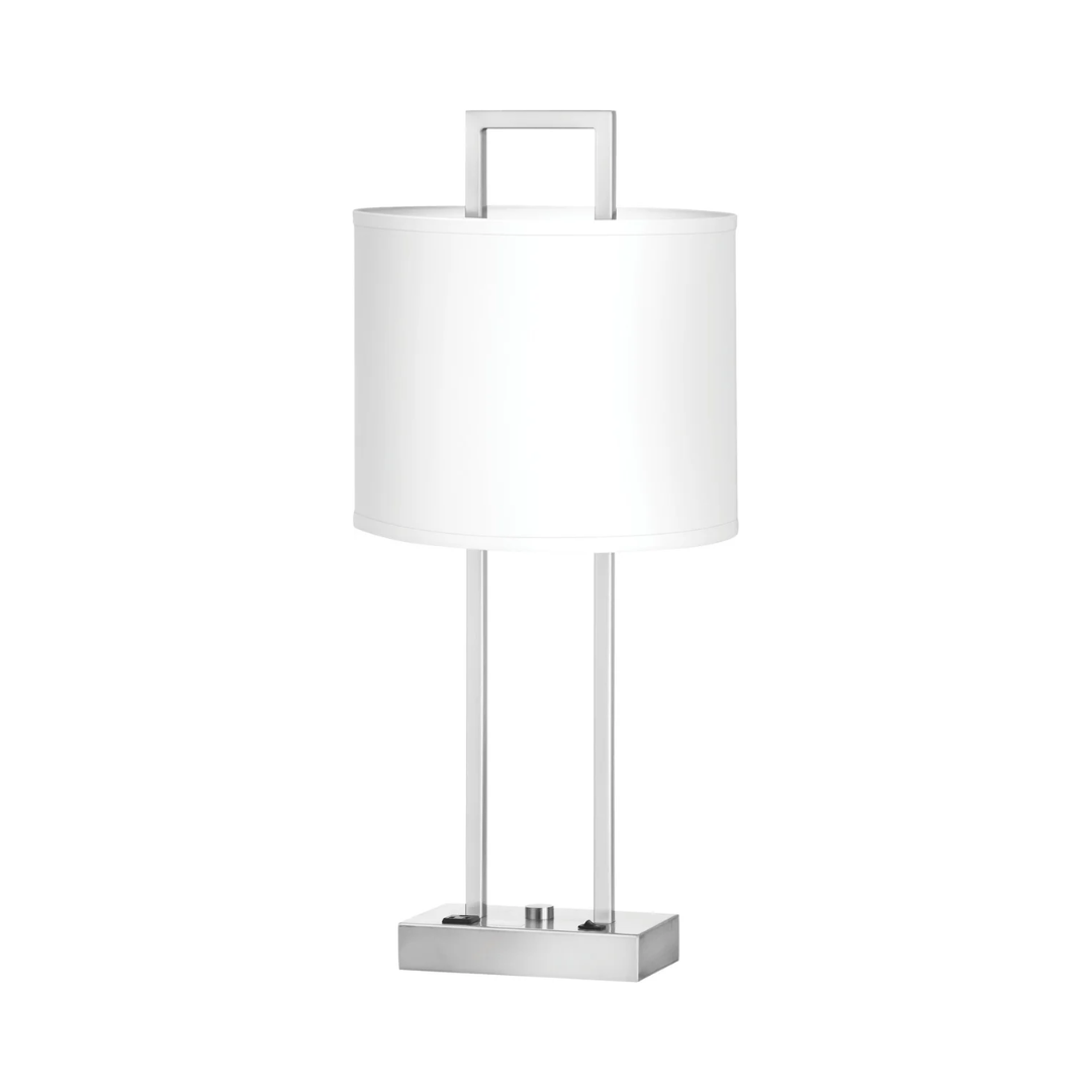107 Prestige Single Table Lamp with 1 Outlet - Image 1