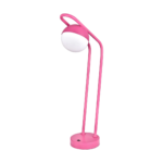 Fuchsia Arc Desk Lamp