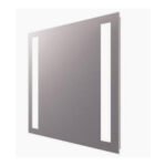 LED Mirror 48"x42" | Non-Dimmable LED Strip 3000K CRI 90 | Plug-In