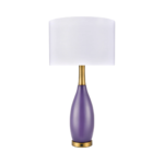 Antique Brass & Concord Bottle Table Lamp