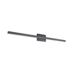 48″ Black Bath Vanity Light