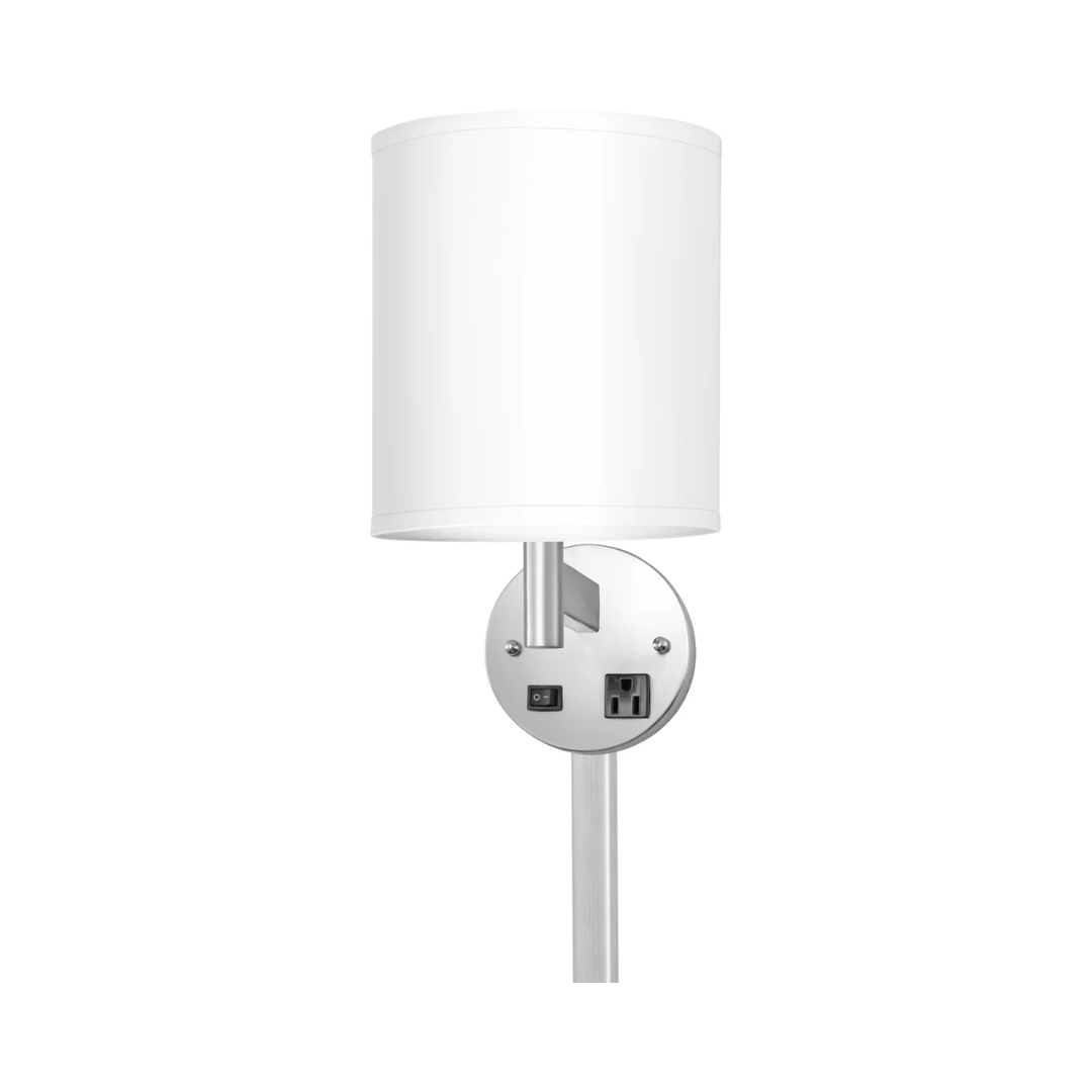 145 Corbel Single Wall Lamp with 1 Outlet - Image 1