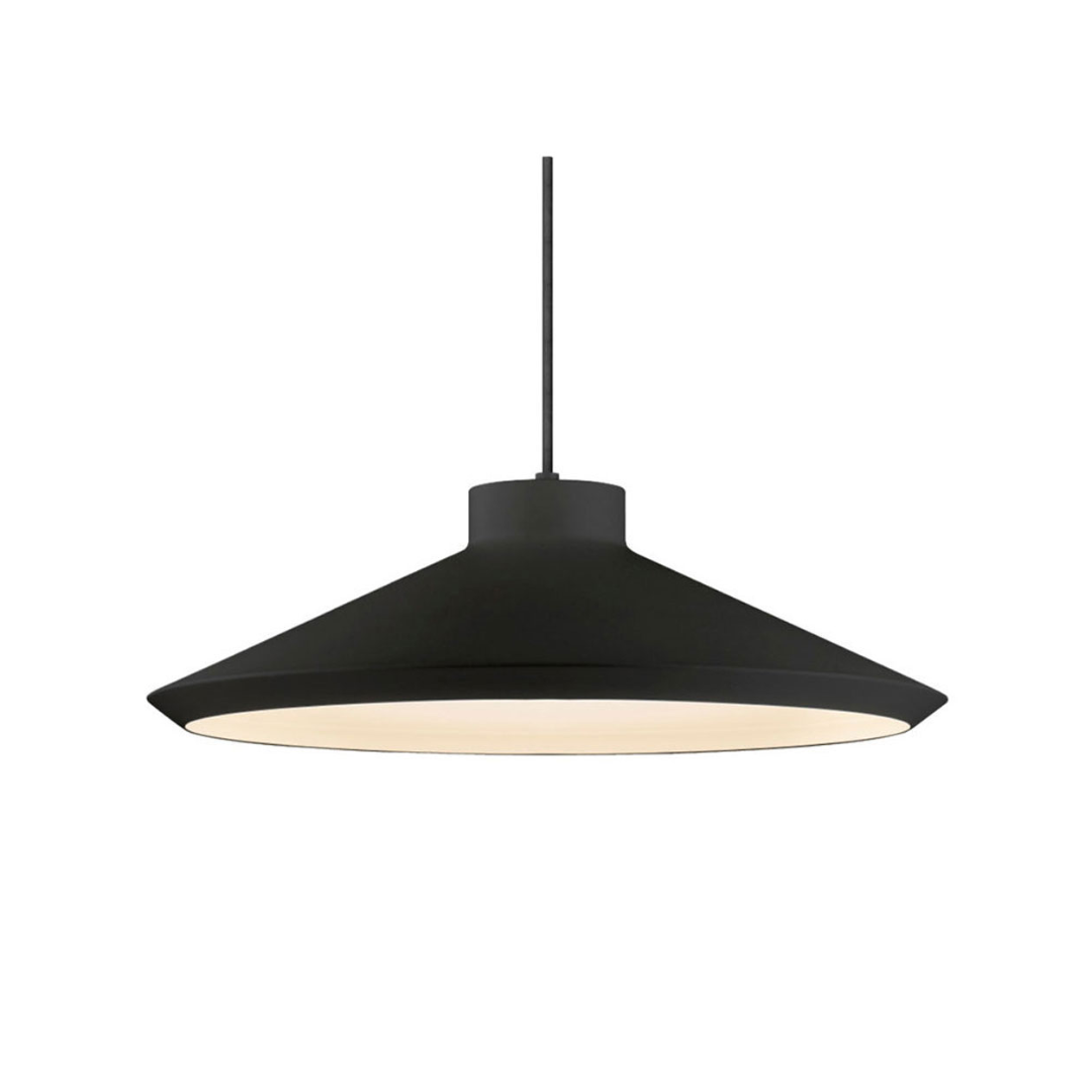 151 Black Flat Cone Pendant - Image 1