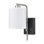 Valeria Single Wall Lamp with 1 Outlet
