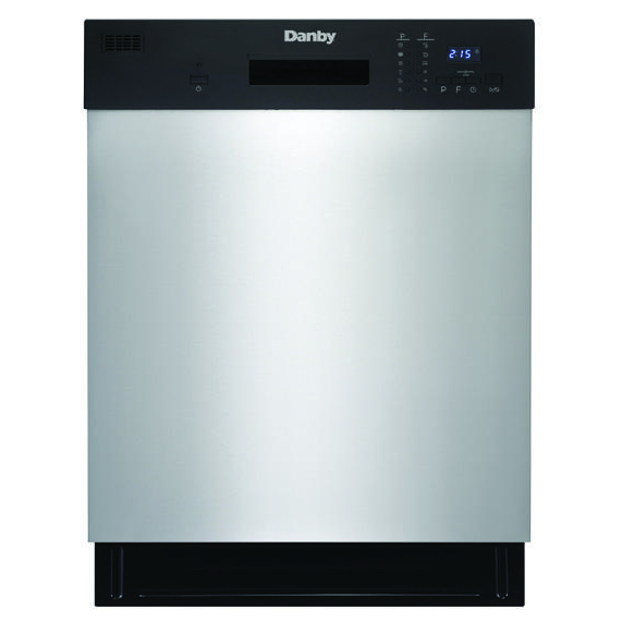24 in. Dishwasher - DDW2404EBSS Danby 24" Built-In Dishwasher | 12 Place Settings | ENERGY STAR Certified | Brand Approved - Image 1