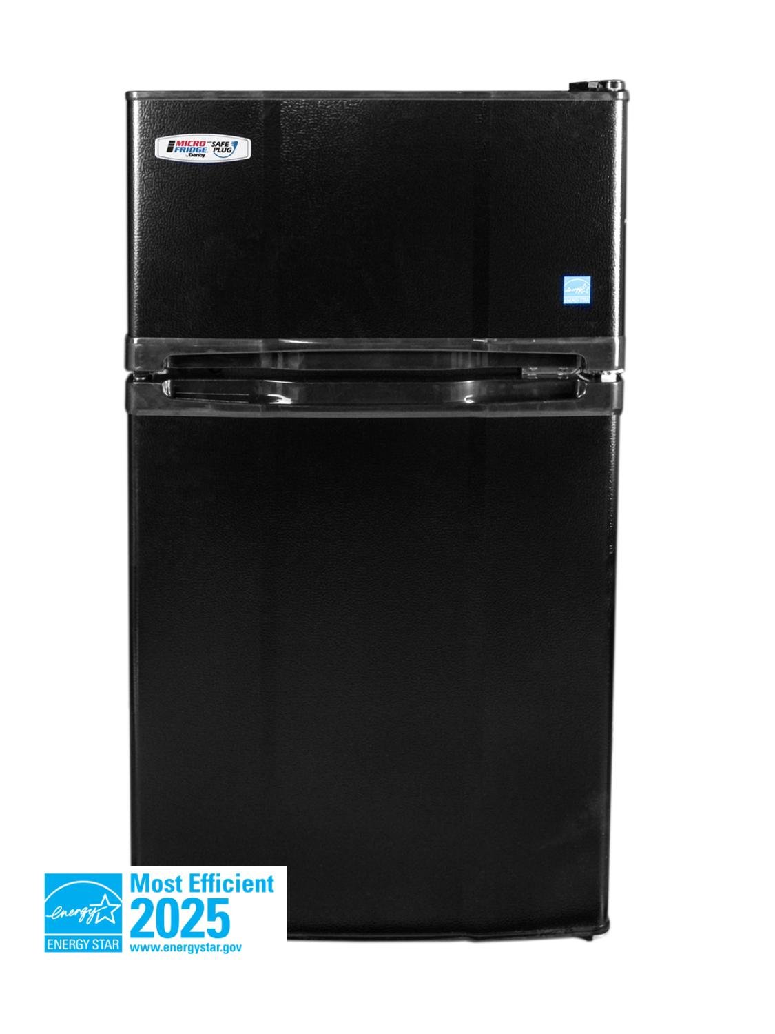 3.1 cu. ft. MicroFridge Refrigerator in Black - 3.1MF7R MicroFridge 3.1 cu. ft. Compact Refrigerator in Black | Independent Hotel Approved - Image 1