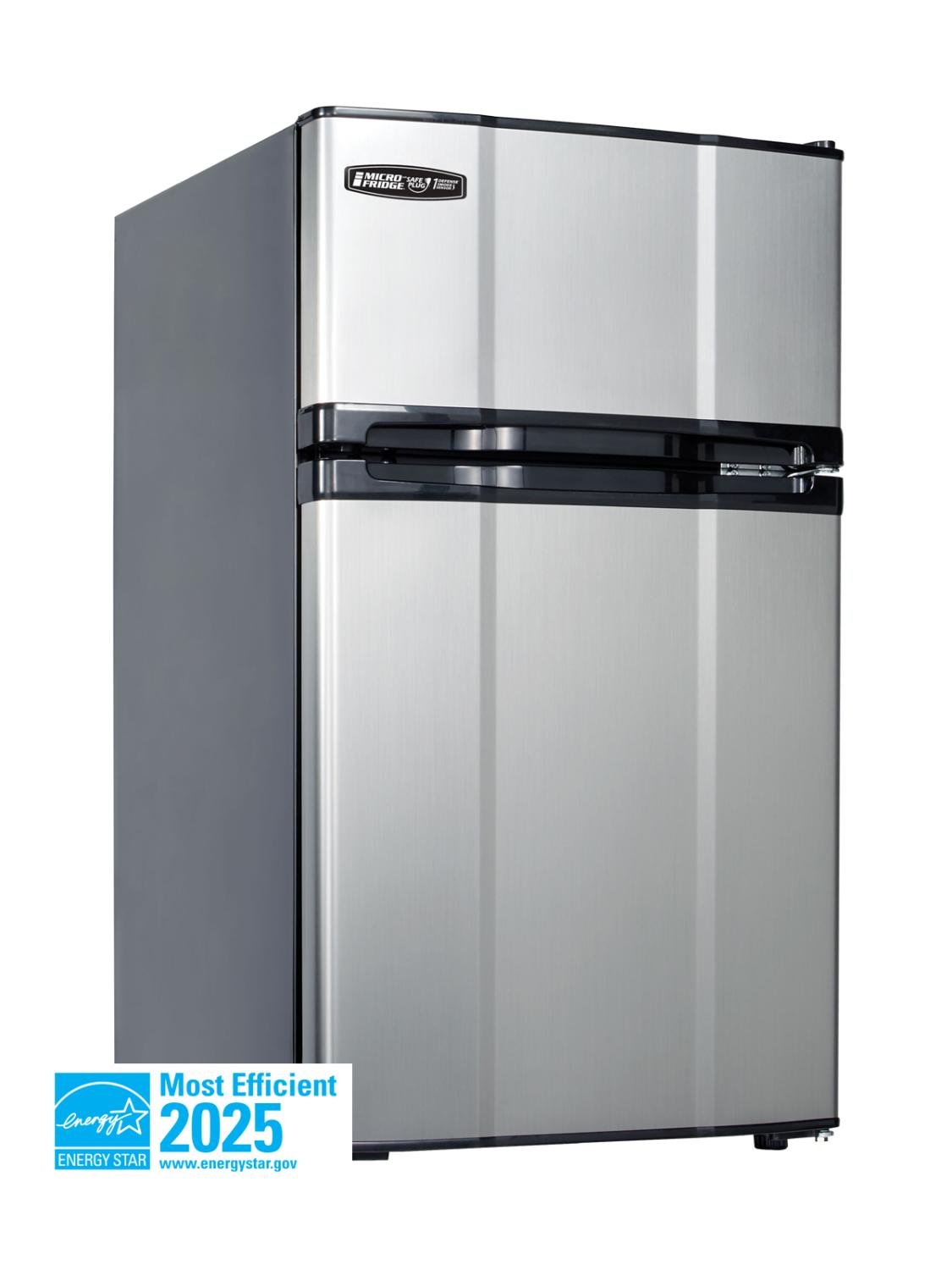 3.1 cu. ft. MicroFridge Refrigerator in Stainless Steel - 3.1MF7RS MicroFridge 3.1 cu. ft. Compact Refrigerator in Stainless Steel | Independent Hotel Approved - Image 1