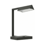 Matte Black Angular LED Table Lamp