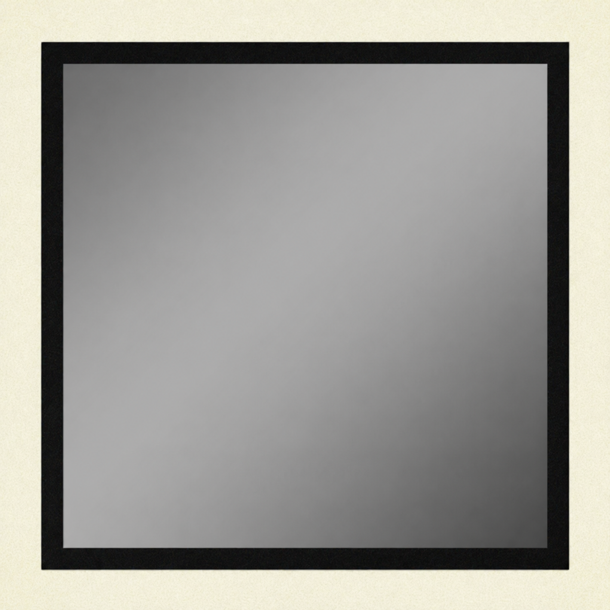 43″ x 43″ LED Luminara 43″ x 43″ LED Backlit Mirror with Black Inner Frame For Hospitality Grade - Image 1