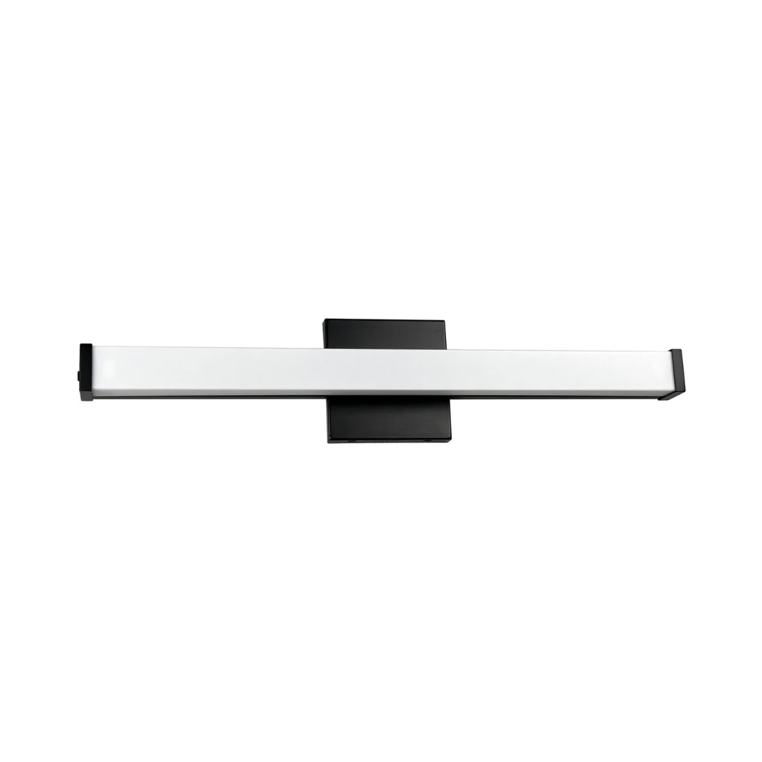 53 24″ Black Slim LED Vanity Fixture - Image 1