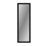 Fornari Black 26"W x 72"H Non-Beveled Full Length Mirror