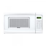 Danby 0.7 cu. ft. Countertop Microwave White | 700W | 6 Sensor Cook Menus | Independent Hotel Approved