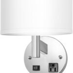 Corbel Single Wall Lamp with 1 Outlet