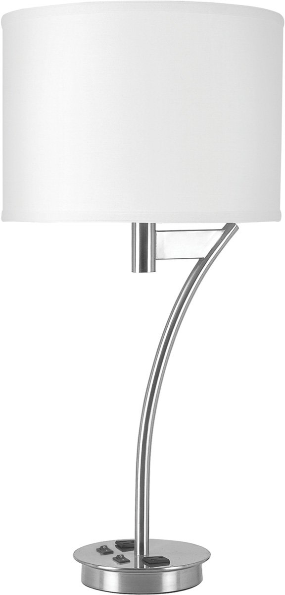 STX-153TT.jpg Corbel Twin Table Lamp with 2 Outlets - Image 1