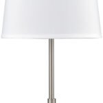 Englewood Single Table Lamp with 1 Outlet