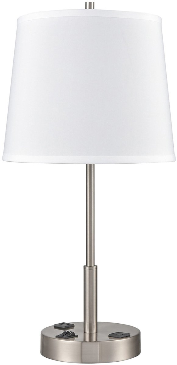 STX-2053TT.jpg Englewood Twin Table Lamp with 2 Outlets - Image 1