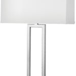 Gatsby Twin Table Lamp with 2 Outlets