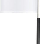 Valeria Twin Table Lamp with 2 Outlets