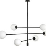 Black Sputnik Pendant