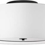 16″ Black Semi-Flush Ceiling Light