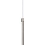 10″ Brushed Nickel Drum Pendant