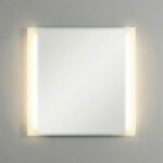 Luminara 40″W x 40″H LED Backlit ADA Mirror