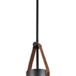 15″ Matte Black Market Dome Pendant