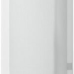 Brushed Nickel Slim Vertical Cylinder Sconce