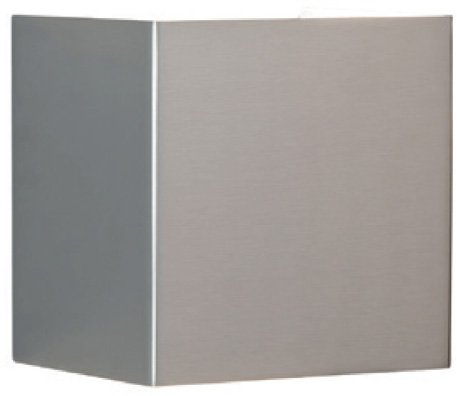 STX-SC616.jpg Brushed Chrome Cube LED Wall Sconce - Image 1
