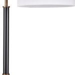 Brushed Bronze and Black Desk Lamp