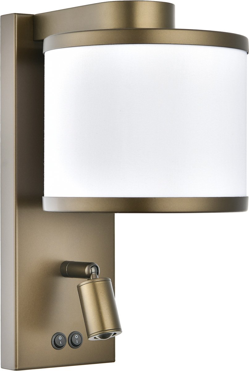 STX-WL401-BRONZE.jpg Dark Bronze Headboard Sconce with Reading Light - Image 1