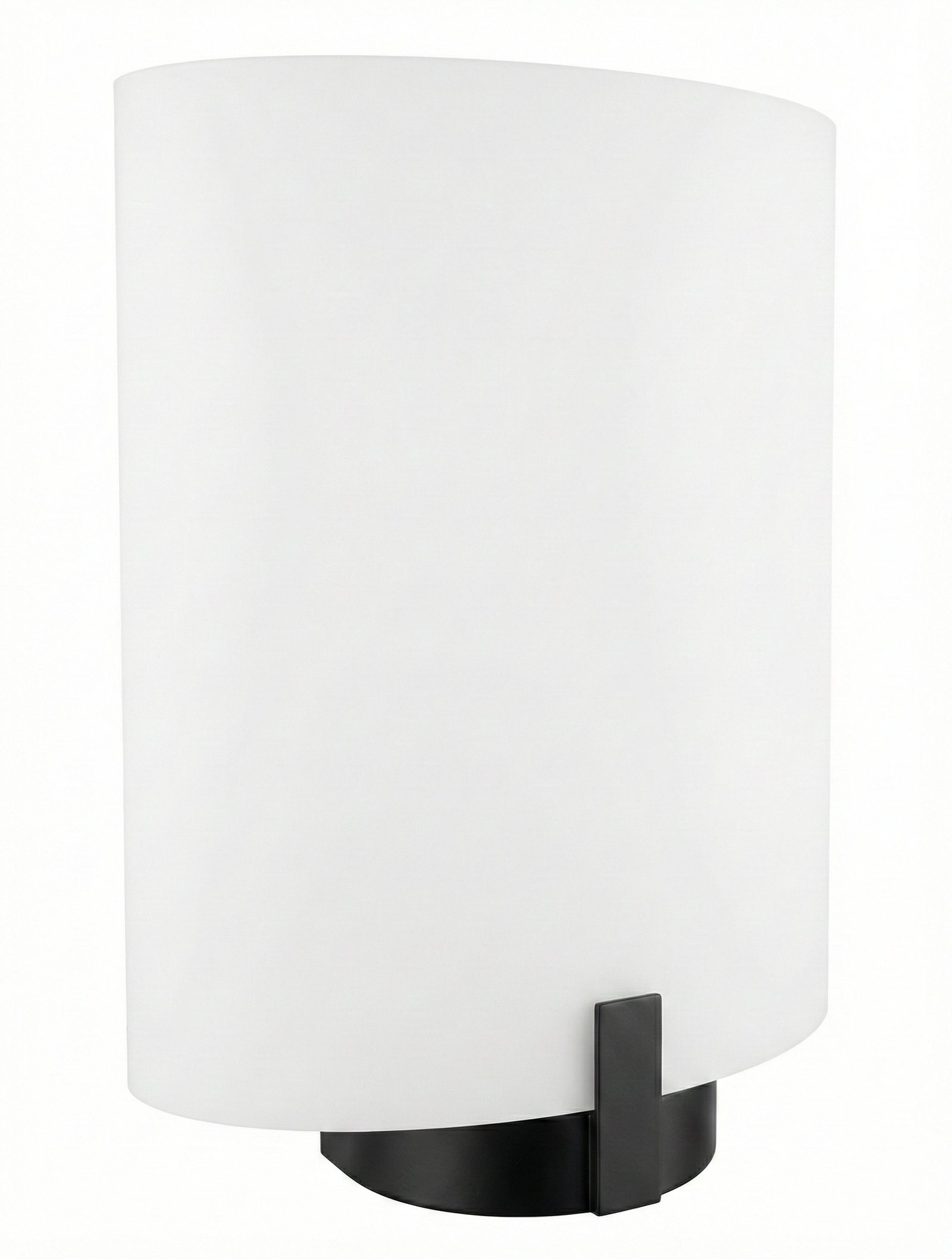 STX-WL726-PS.jpg Black Frosted Acrylic Corridor Sconce - Image 1