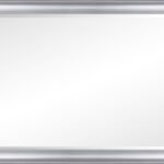 Argento Silver 48″W x 36″H Beveled Vanity Mirror