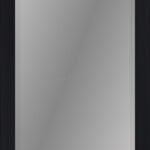 Fornari Black 20″W x 60″H Beveled Full Length Mirror