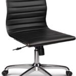 Ferrara Black Mid Back Task Chair without Arms