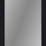 Fornari Black 20″W x 60″H Non-Beveled Full Length Mirror