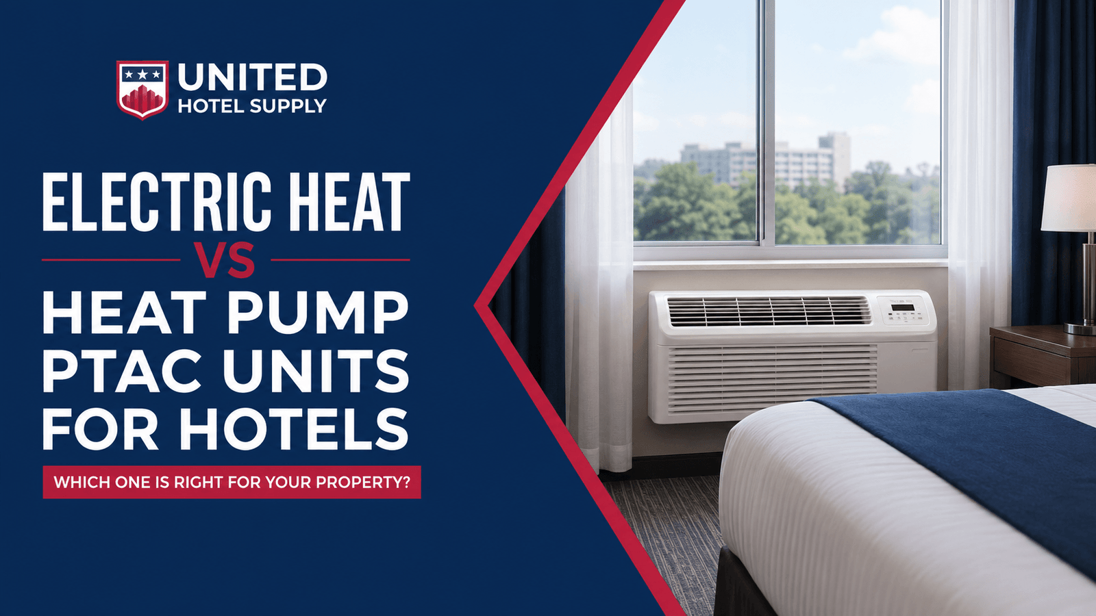 Electric Heat vs Heat Pump PTAC Units for Hotels