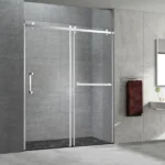 Frameless Double Sliding Bathtub/Shower Doors (60" x 78")