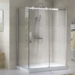 Frameless Single Sliding Shower Enclosures